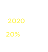 2020   20% 